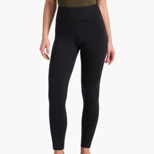 Matty M Women’s Leggings size L Black High Rise Pull On “Live In” Stretch NWT